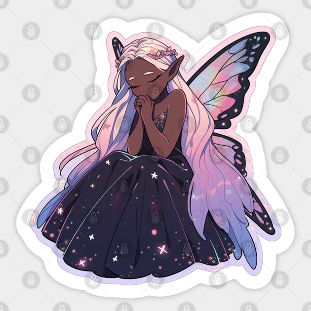 Cute Moon Fairy Sticker by DarkSideRunners